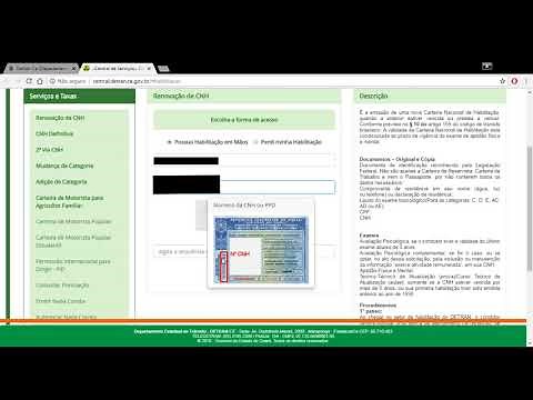 RENOVAÇÃO DA CNH PELO SITE DO DETRAN-CE 2018