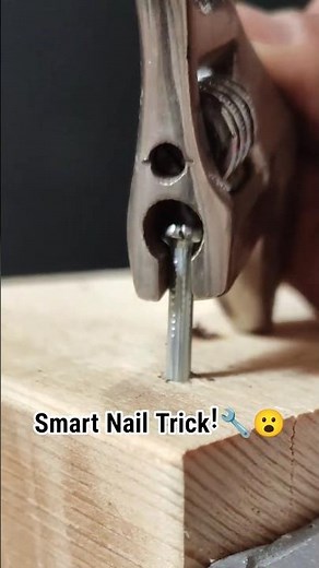 Smart DIY Trick: Remove a Nail from Wood Using a Wrench Instead of a Hammer