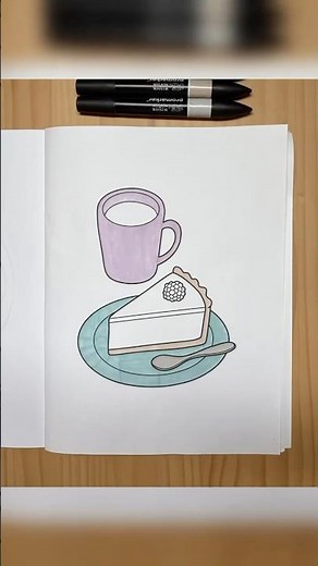 Watch 3 Pages Transform — From Blank to Colorful #coloring