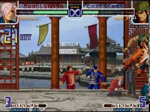 KOF 2002 Angel Combos Step by Step