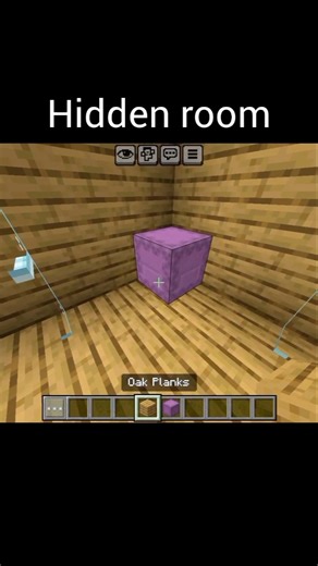 How to make hidden room in Minecraft #minecraftshorts #minecraft #trendingshorts #viralvideo