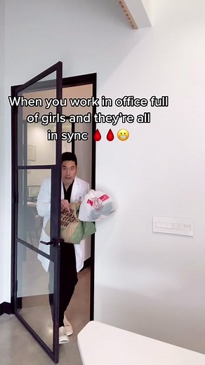 😬 time of the month sucks🩸#fyp #dentist #dentaloffice #period #insync