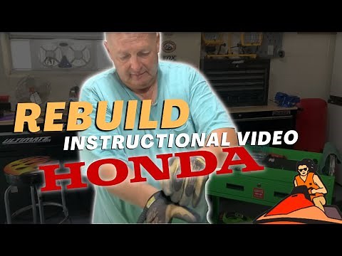 Honda AquaTrax Rebuild Instructional Video