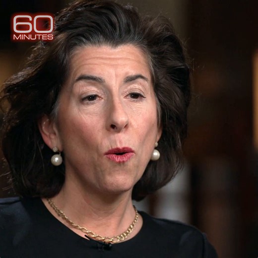 4.8K views · 64 reactions | As a global chip war ramps up, Commerce Secretary Gina Raimondo is focused on keeping advanced American microchips out of China and Russia. 60 Minutes, tonight. 60Minutes.com | 60 Minutes | Facebook