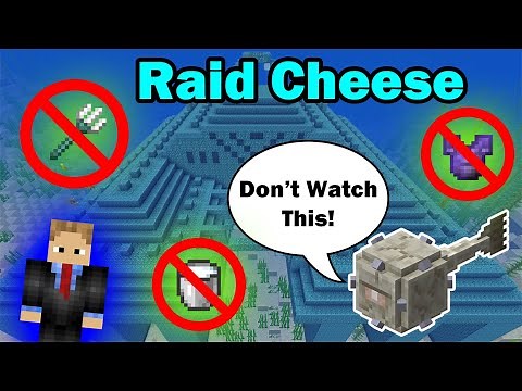 Ocean Monument Raid Cheese (Minecraft Java)