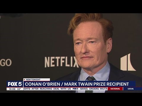 Conan O'Brien receives Mark Twain Prize for American Humor