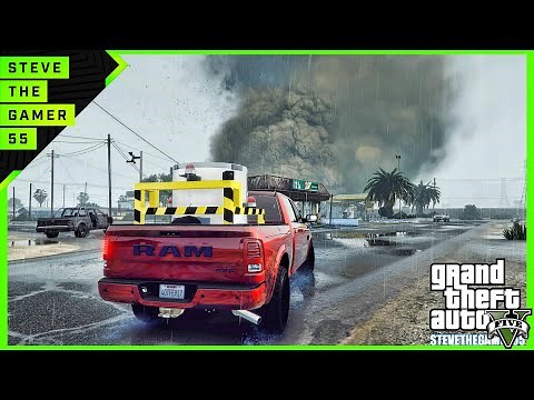 GTA 5 mods let's go to work| Tornado Mod| GTA 5 PC Real Life Mods| 4K