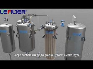 Working principle of candle filter
