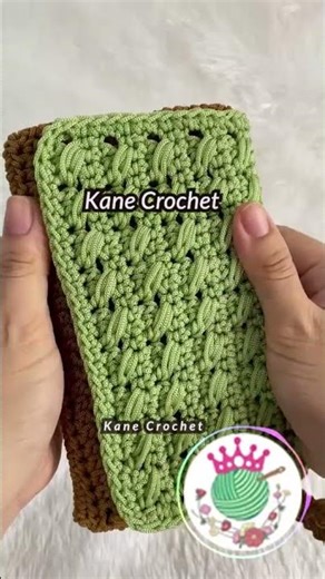 Easy Crochet Wallet and Phone Bag AA384