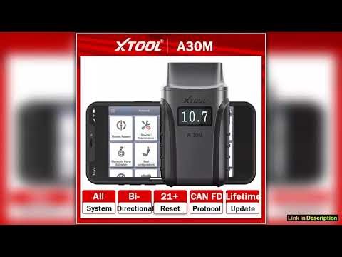 XTOOL Anyscan A30M OBD2 Car Diagnostic Tool Bidirectional Scanner Wireless BT Tool for Android iPho