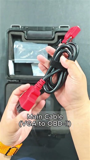 Quickly scan your car with the XTOOL D7.