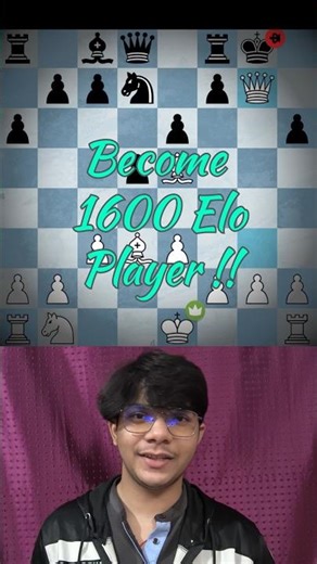 How to Become 1600 elo Player in chess ( 3 Rules ) #chess #chesstips #chesstactics #chessgame