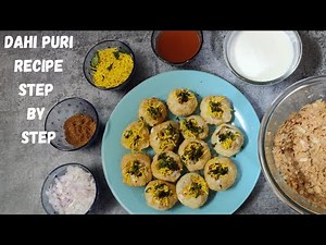 Dahi puri recipe | Dahi puri recipe step by step