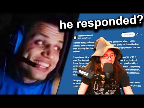 Tyler1 on PirateSoftware's Response