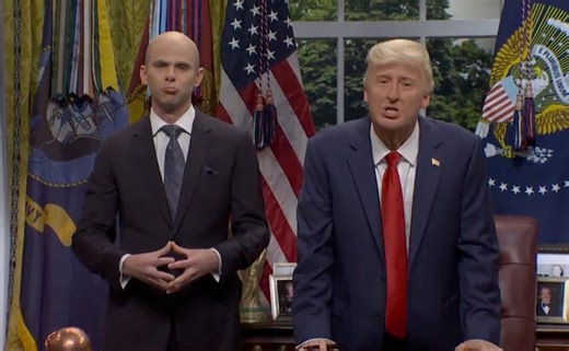 ‘Saturday Night Live’ Opens With Donald Trump Signing Executive Orders, Including The “Belichick Law”: “Old Men Can Now Date Far Younger Women”