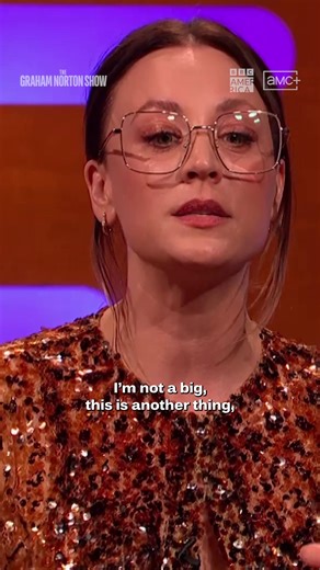 Kaley Cuoco pushed her boundaries while filming in France. 🚆 New episodes of #TheGrahamNortonShow premiere Thursdays at 11pm on BBC America. | BBC America