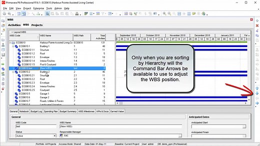 How to Sort By WBS Hierarchy - P6 Consulting