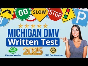 Michigan Permit Practice Test (50 MUST KNOW Questions & Answers For The MI Permit Test 2025)