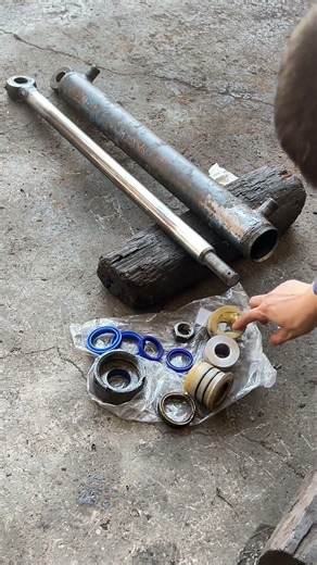 How to repair Hydraulic cylinder #hydraulicrepair #hydraulic #hydrauiccylinde
