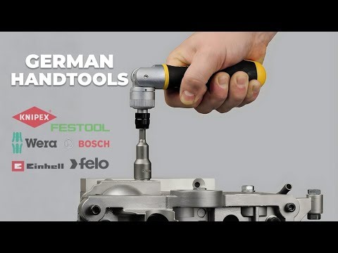 Top 20 German Handtools That Make Your Work Easier