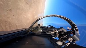 Aggressor F-16 Fighting Falcon Red Flag 22-1 • Cockpit View