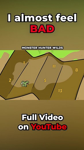 Carbot Animations on Instagram: "I almost feel BAD #monsterhunterwilds"