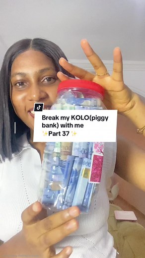 Break my KOLO (Piggy Bank) and Count the Money - 90 Days Savings Challenge Conclusion