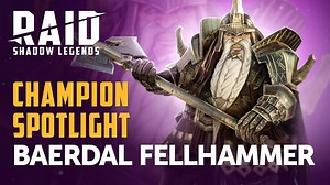 12K views · 447 reactions | We're back to bring you another episode of our Champion Spotlight series. What today’s star lacks in height, he more than makes up for with sheer utility. Meet Baerdal Fellhammer! This Epic Dwarf Champion is tough as nails and never turns the other cheek, check the video out to learn how you can use that to your advantage! Learn all about Champions with our Champion Spotlight: | Raid: Shadow Legends | Facebook
