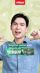 55 reactions · 3 comments | Ayaw mo bang may yellow stains ang teeth mo? 樂 If yes ang sagot mo, mag-Unique Fresh Green Mint na para cool na ang breath, whiter teeth pa! Buy now at the nearest grocery stores and supermarkets!  | Unique Toothpaste | Facebook