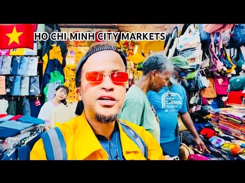 🇻🇳3 Must-Visit Saigon Markets in 11 Minutes! (Ben Thành, Binh Tay, Saigon Square) 🛍️