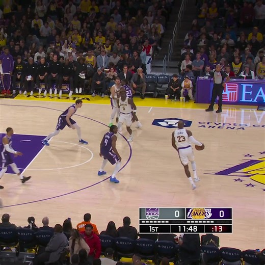 Lakers dominate the Kings 125-101 💥 Luka Doncic drops 34 PTS while LeBron James adds 24 PTS to lead LA to a commanding win 😤 #NBAPhilippines #NBAHighlights | NBA Philippines