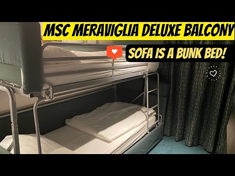 MSC Meraviglia - Tour of Bella Deluxe Balcony 8164