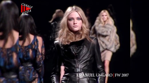 EMANUEL UNGARO Fall Winter 2007 Paris Fashion Show