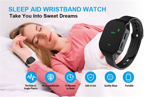 Watch Sleep Aid Wristband Watch for Improve Sleep Stress Relief on Amazon Live