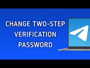 How To Change Password Of Two Step Verification In Telegram On PC