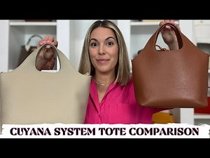 CUYANA *NEW* SMALL ZIPPER SYSTEM TOTE VS MINI SYSTEM TOTE 👜 everything you need to know