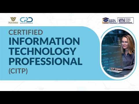 Certified Information Technology Professional [CITP]
