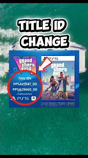 WHY ROCKSTAR HAS TAKEN THIS STEP TITLE ID CHANGE IN PS5 GTA6 #gta6 #rockstar #gaming