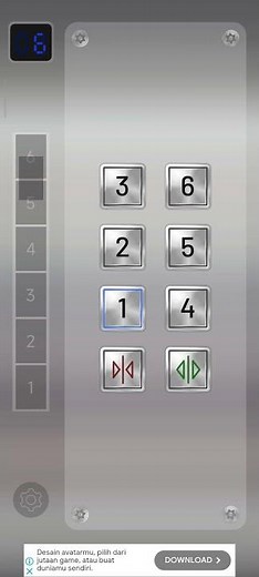 Elevator Simulator Game Ride Elevator 6th Floor To 1st Floor