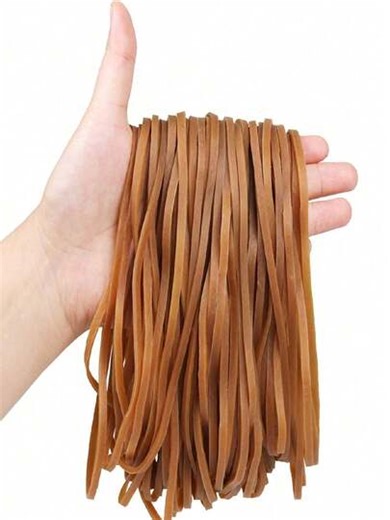 20/50/100pcs Extra Large Rubber Bands - Heavy Duty Thick Latex Rubber Bands, Multipurpose Elastic Binding Straps Suitable For Office, Outdoor, Garbage Bag, Notebook, File, Moving | SHEIN