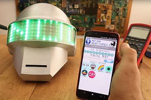 Homemade Daft Punk Helmet