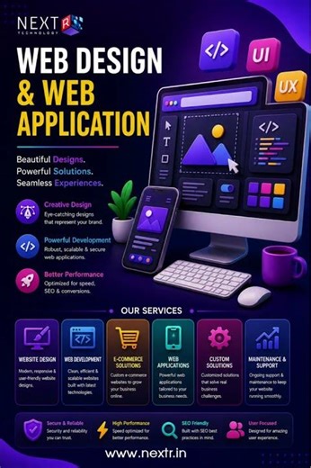🌐 Web Design and Web Application Development #WebDesign #WebApplication