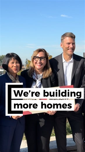 Today, alongside the federal government we announced a generational investment to build more homes. Our contribution of $425 million in partnership with $283 million through the Canada Housing Infrastructure Fund, will unlock up to 63,000 new homes in Downsview. Our investment will improve infrastructure, specifically Toronto’s Black Creek Sewer. This project will expand its capacity and enable new developments. The federal government also announced Build Canada Homes’ first housing development 