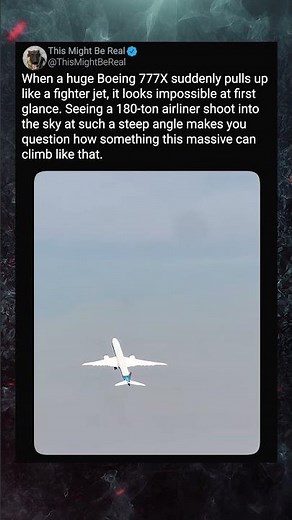 How a 777X Climbs Like a Fighter