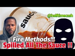 HE GAVE AWAY THE SAUCE FOR FREE !! Check methods and logs exposed ! (Do not try this at home )