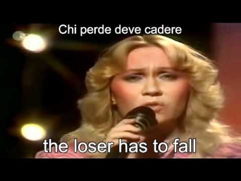 ABBA-The Winner Takes It All Live 1980 ( Lyrics + traduzione ).avi