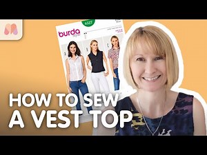 How to Make Burda 6527 | Sleeveless Shirt Top