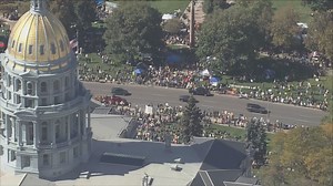 'No Kings' rally at Colorado State Capitol in Denver