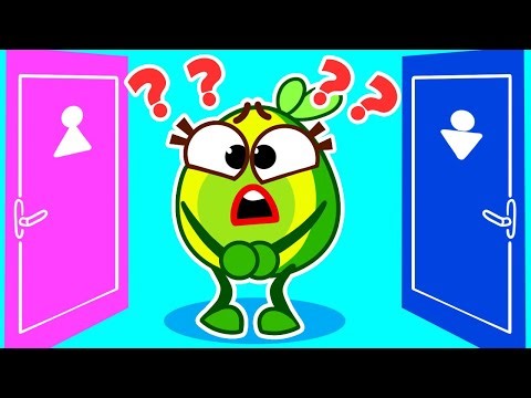 Avocado Baby’s Restroom Adventure! 🚽🥑 A Potty Training and More Fun with Pit & Penny