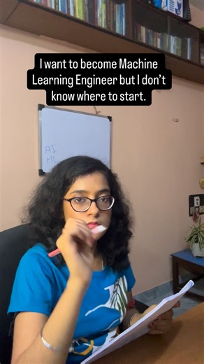 Sreemanti Dey | Artificial Intelligence Expert | IITDelhi,Google on Instagram: "Comment AI to get the full step by step roadmap to become a machine learning engineer. 1. Start with basic maths - essence of linear algebra by 3blue1brown, essence of calculus by 3blue1brown, probability and statistics by josh starmer 2. Next or parallely start Andrew NG machine learning Specialization if you want a structured course or go with nptel machine learning course taught by iit profs 3. After that, to furt
